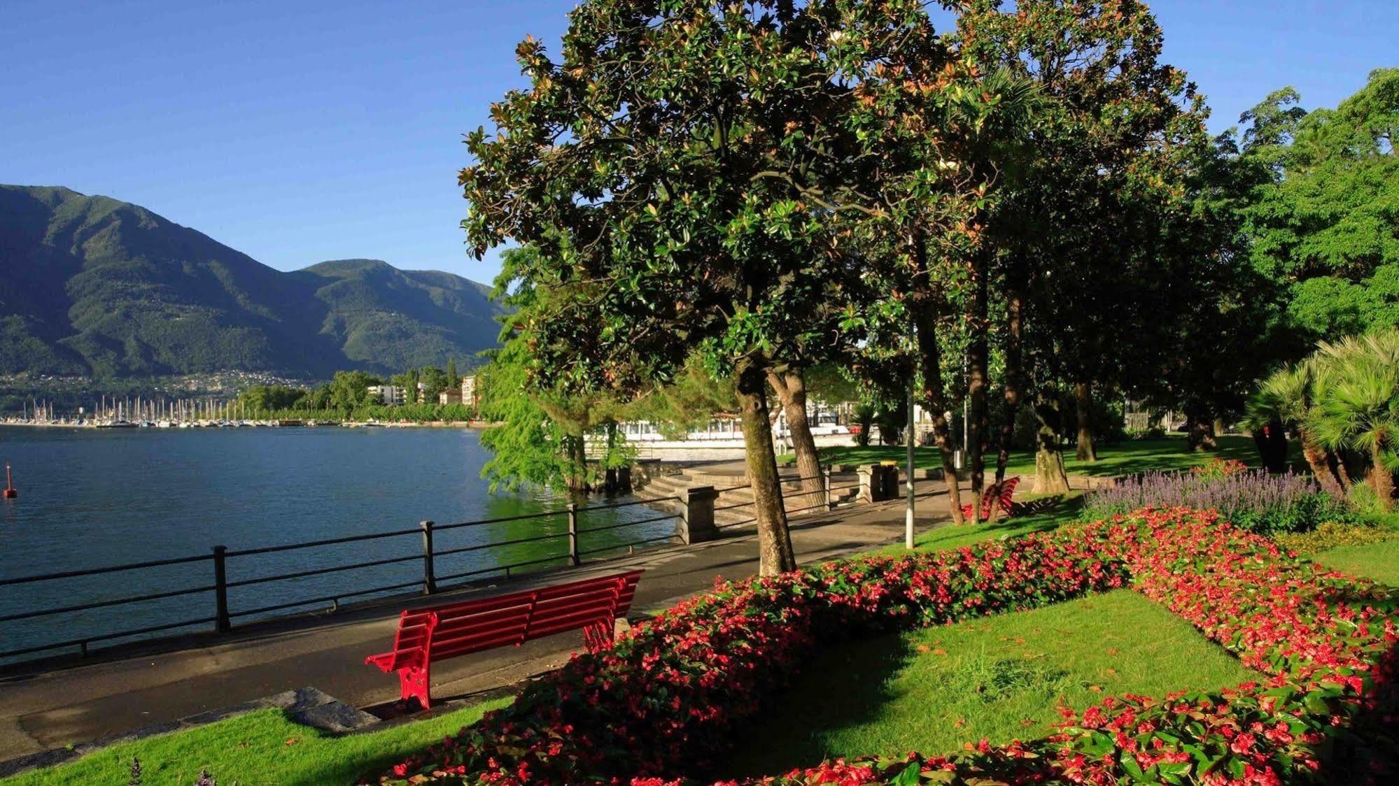 Hotel Geranio Au Lac Muralto Экстерьер фото